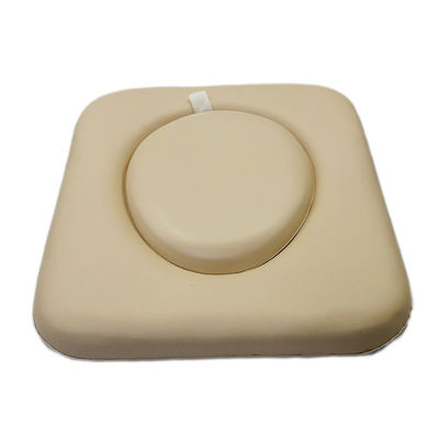 Lichte aluminium vouwstok met comfortabel houten handvat